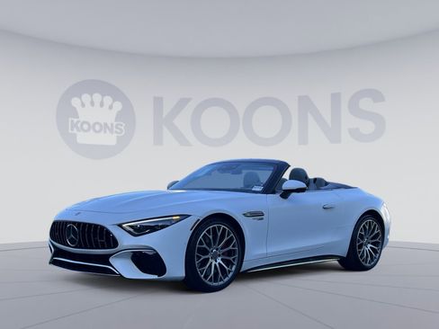 Used 2022 Mercedes-Benz SL 55 AMG 4MATIC image 1