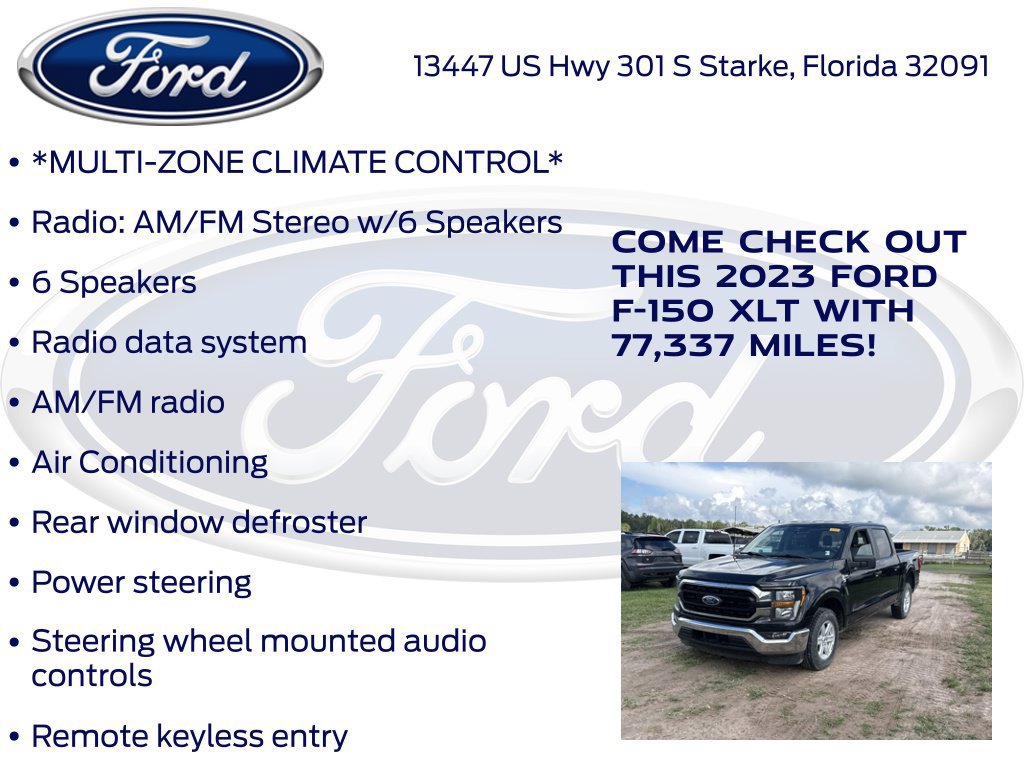 Certified 2023 Ford F150 XLT RWD image 17