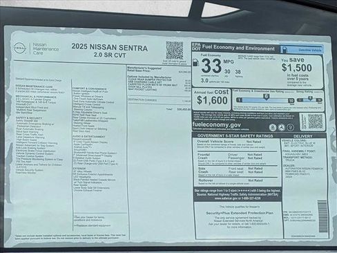 Certified 2025 Nissan Sentra SR image 16