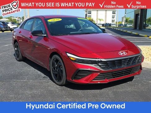 Certified 2026 Hyundai Elantra Sport w/ Cargo Package FWD image 1