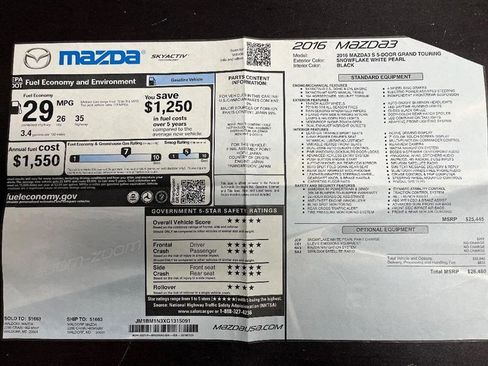 Used 2016 MAZDA MAZDA3 s Grand Touring image 23