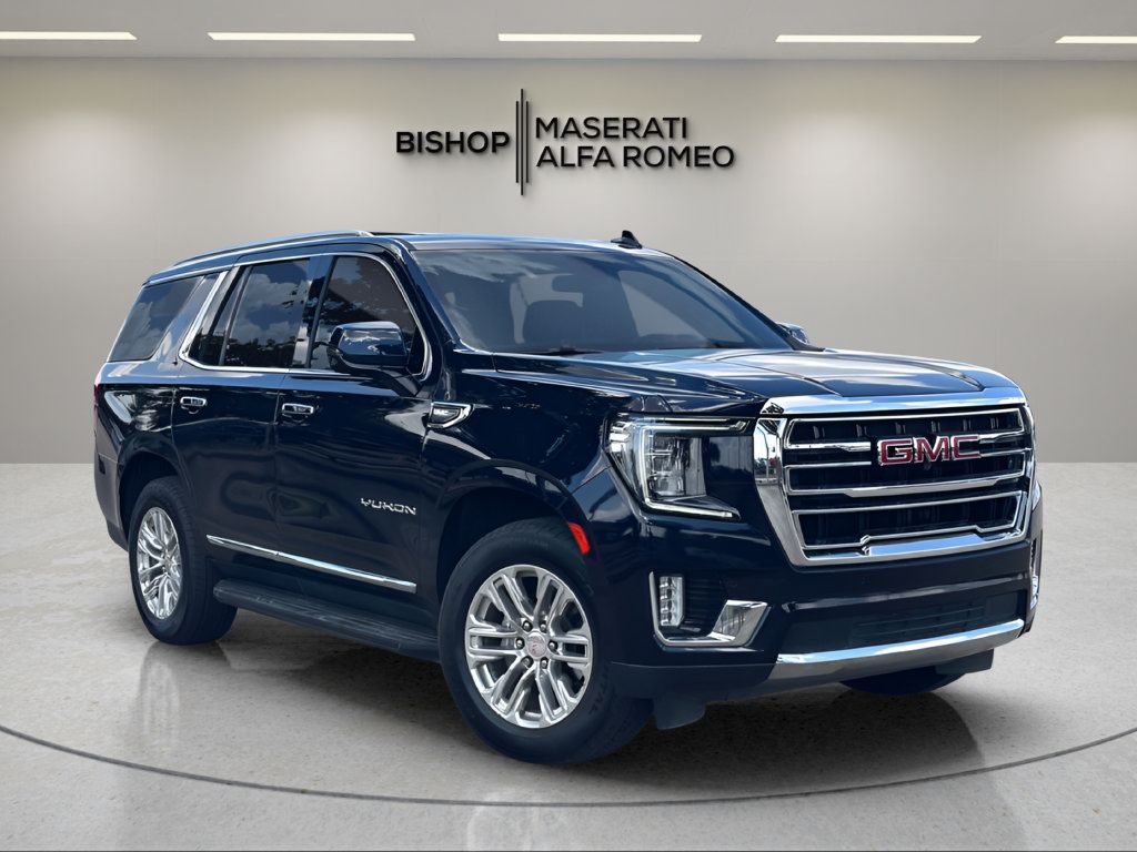 Used 2022 GMC Yukon SLT w/ SLT Premium Package AWD/4WD image 1