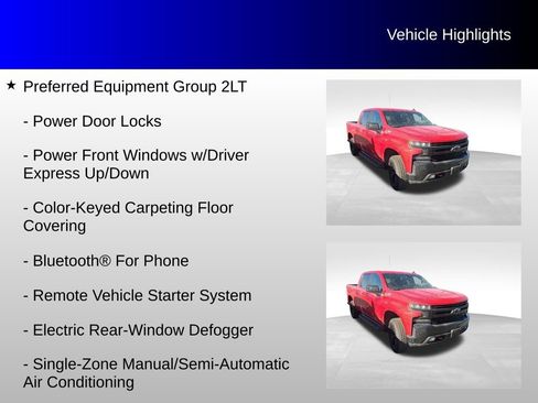 Used 2019 Chevrolet Silverado 1500 LT Trail Boss AWD/4WD image 12