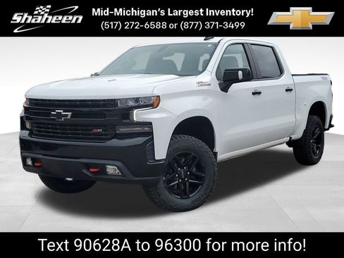 Certified 2022 Chevrolet Silverado 1500 LT Trail Boss w/ Safety Package AWD/4WD image 1