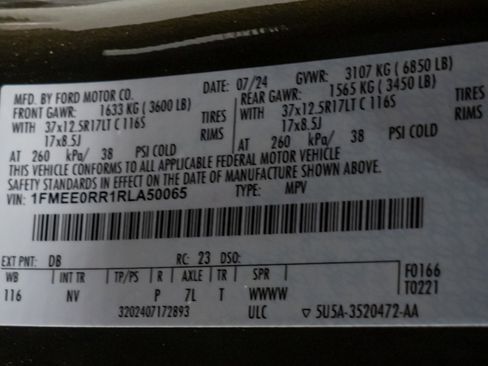 Used 2024 Ford Bronco Raptor w/ Interior Carbon Fiber Pack 6 image 92