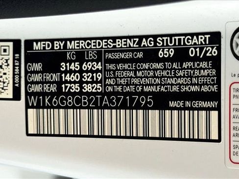 New 2026 Mercedes-Benz S 63 AMG S image 29