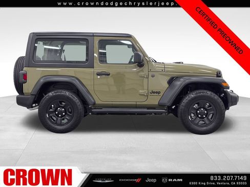 Certified 2025 Jeep Wrangler Sport AWD/4WD image 8