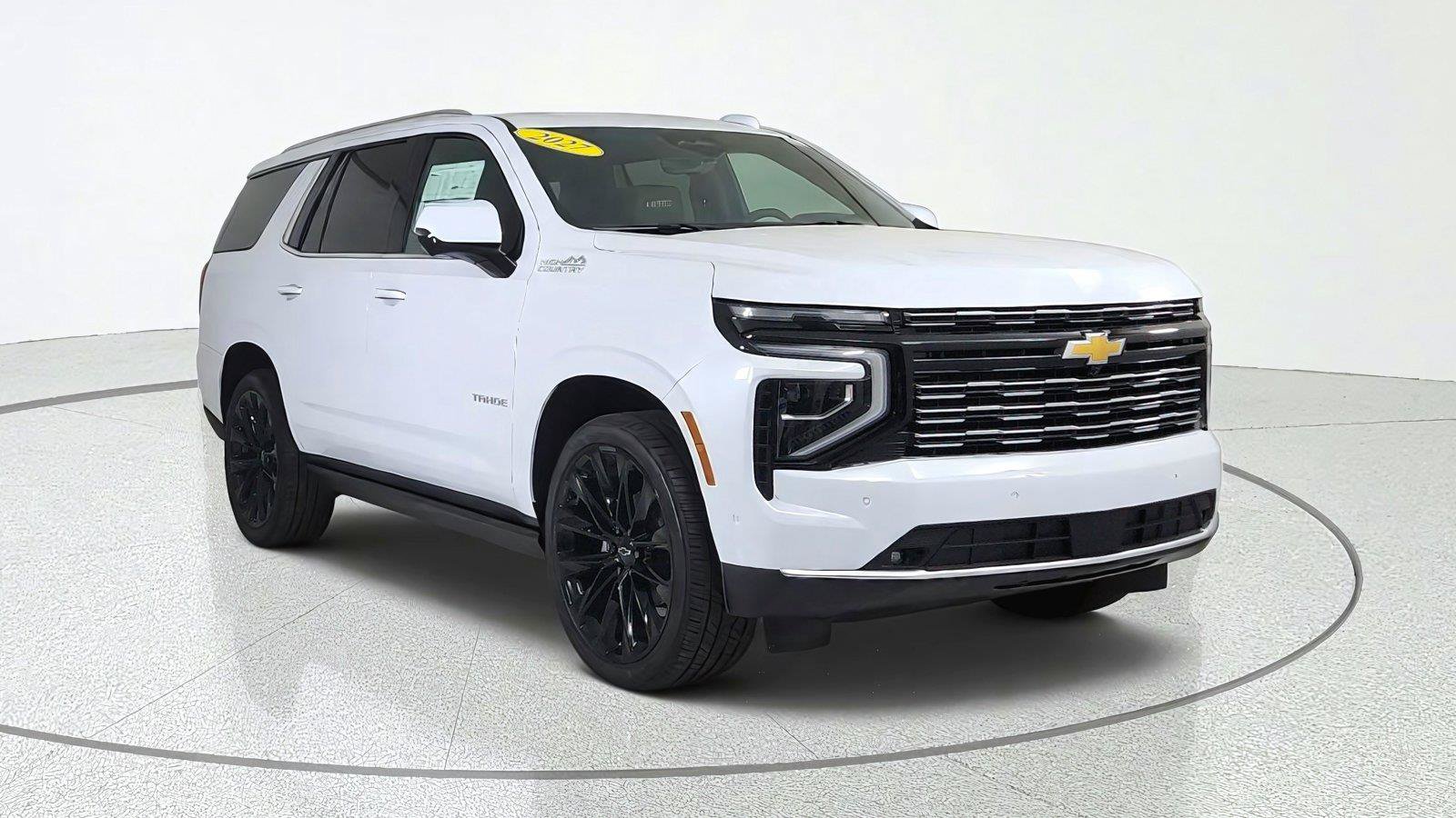 New 2027 Chevrolet Tahoe High Country AWD/4WD image 1