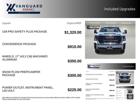 New 2026 GMC Sierra 2500 Pro w/ 1SA Pro Safety Plus Package AWD/4WD image 14