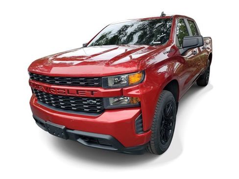 Used 2021 Chevrolet Silverado 1500 Custom w/ LPO, Blackout Package RWD image 2