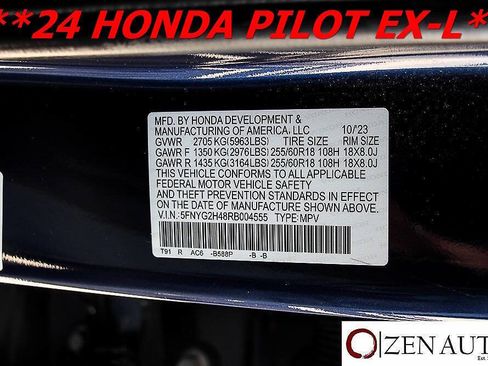 Used 2024 Honda Pilot EX-L image 55