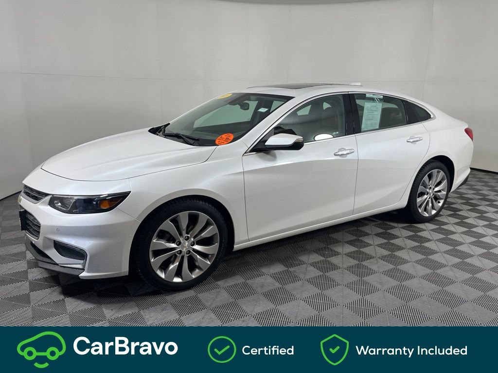 Certified 2018 Chevrolet Malibu Premier w/ Premier Sun and Wheel Package FWD image 11