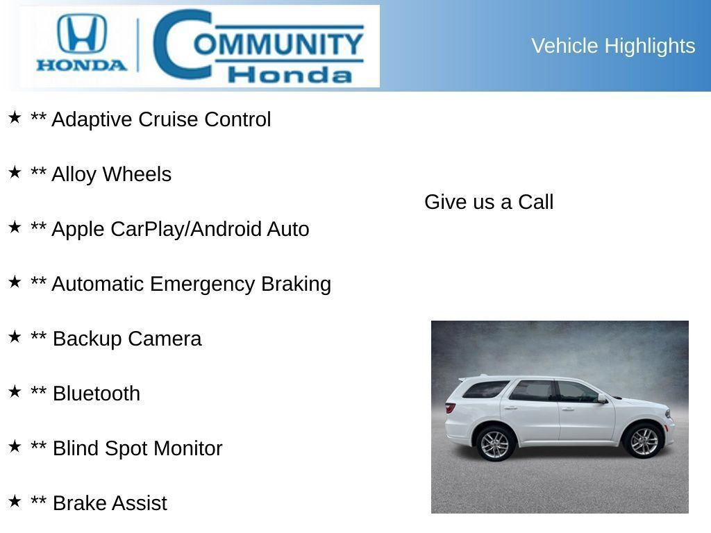 Used 2022 Dodge Durango GT AWD/4WD image 7