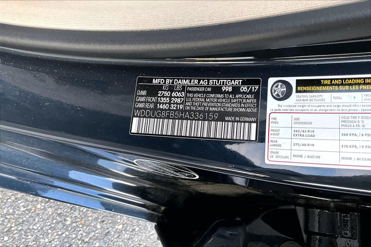 Certified 2017 Mercedes-Benz S 550 4MATIC Sedan image 34