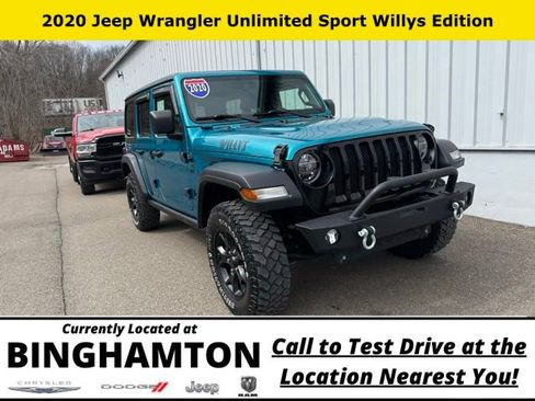 Used 2020 Jeep Wrangler Unlimited Sport image 2