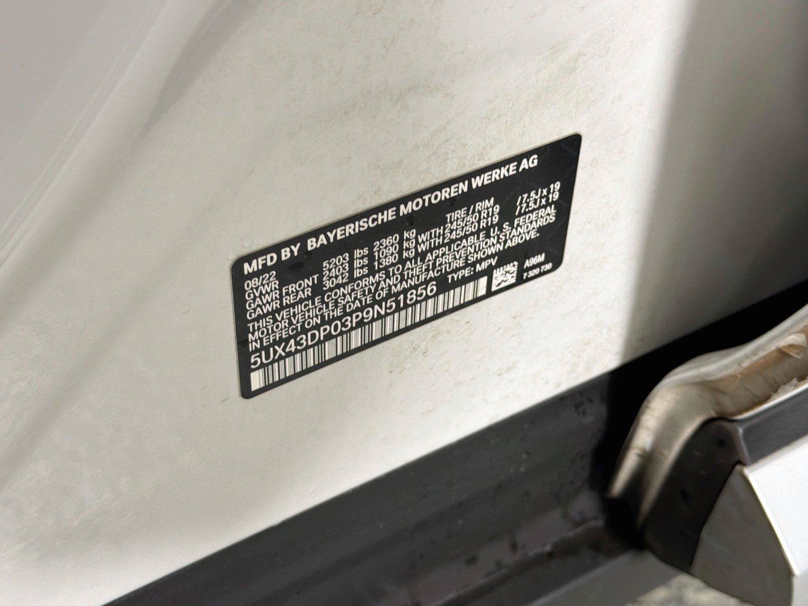 Used 2023 BMW X3 sDrive30i w/ Premium Package RWD image 18