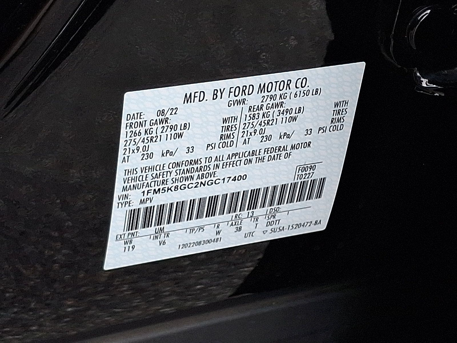 Certified 2022 Ford Explorer ST w/ ST Street Pack AWD/4WD image 28
