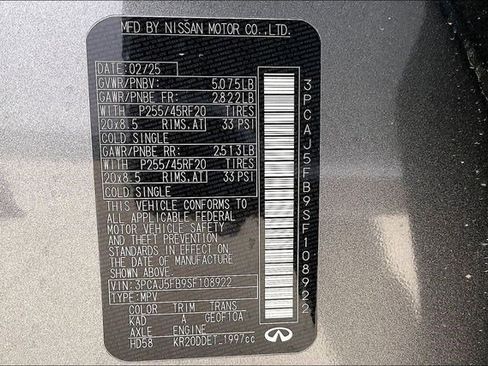 Used 2025 INFINITI QX50 Sport image 40