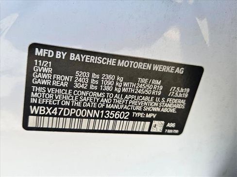 Used 2022 BMW X3 sDrive30i w/ M Sport Package RWD image 24