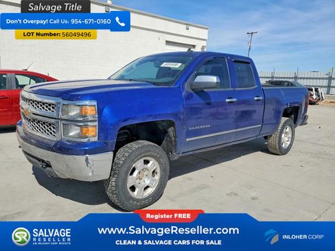 Used 2014 Chevrolet Silverado 1500 LT AWD/4WD image 1