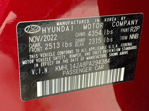 Used 2023 Hyundai Sonata SEL w/ Convenience Package FWD image 11