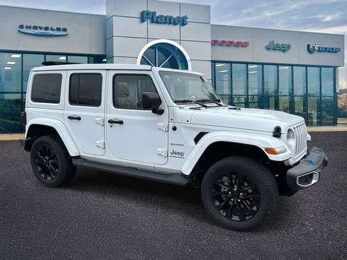 Used 2023 Jeep Wrangler Unlimited Sahara w/ Cold Weather Group image 1