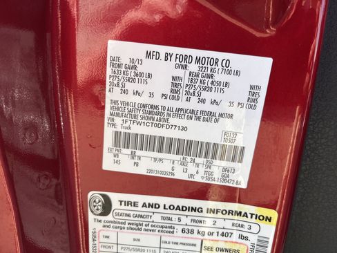 Used 2013 Ford F150 Platinum image 19