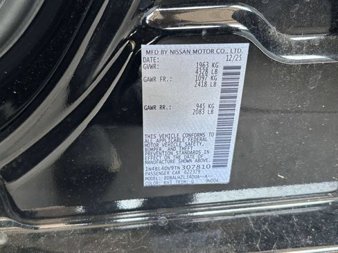 Used 2026 Nissan Altima 2.5 SV FWD image 29