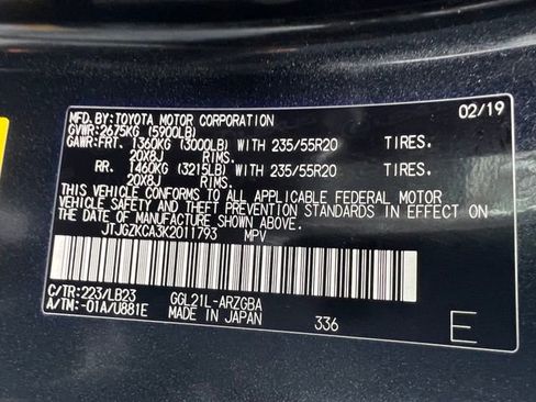 Used 2019 Lexus RX 350L FWD image 36