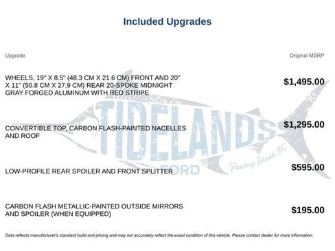 Used 2026 Chevrolet Corvette Stingray Convertible w/ 1LT image 2