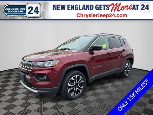 Certified 2022 Jeep Compass Limited AWD/4WD image 1