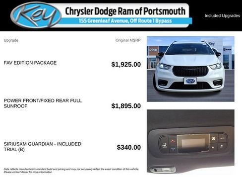 New 2025 Chrysler Pacifica Select w/ Fav Edition Package image 3