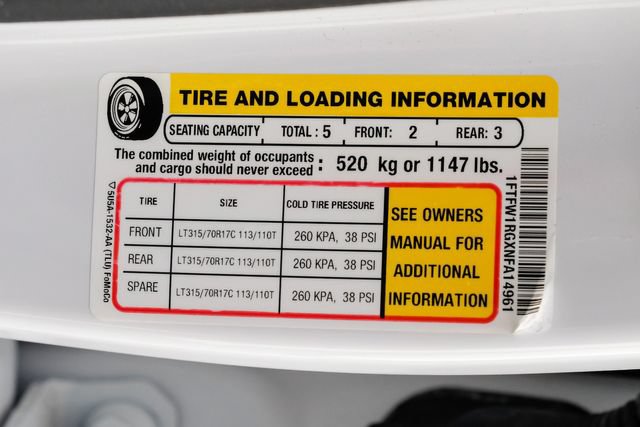 Used 2022 Ford F150 Raptor w/ Equipment Group 801A High AWD/4WD image 77