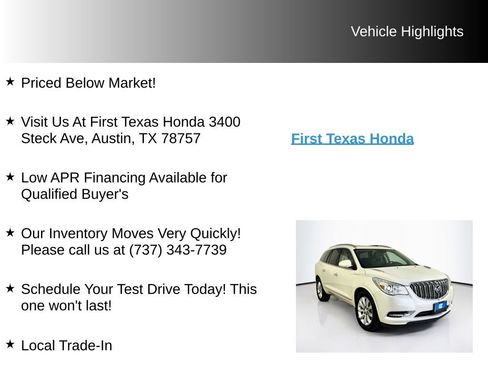 Used 2013 Buick Enclave Premium w/ LPO, Cargo Convenience Pkg FWD image 10