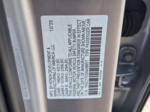 Used 2025 Honda Accord LX image 33