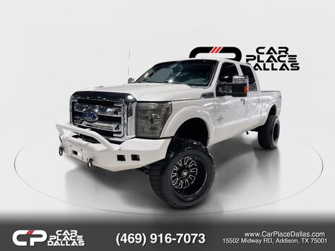 Used 2012 Ford F250 Lariat w/ Lariat Ultimate Pkg AWD/4WD image 2