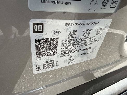 Used 2026 Chevrolet Traverse Z71 w/ Enhanced Driving Package AWD/4WD image 35