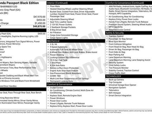 Used 2024 Honda Passport Black Edition image 14
