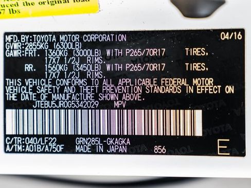 Used 2016 Toyota 4Runner TRD Pro image 88