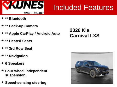Used 2026 Kia Carnival FWD image 2