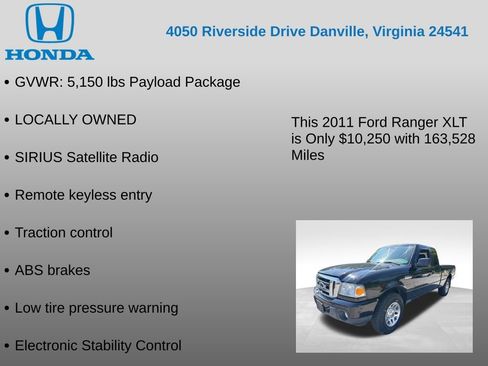 Used 2011 Ford Ranger XLT AWD/4WD image 7