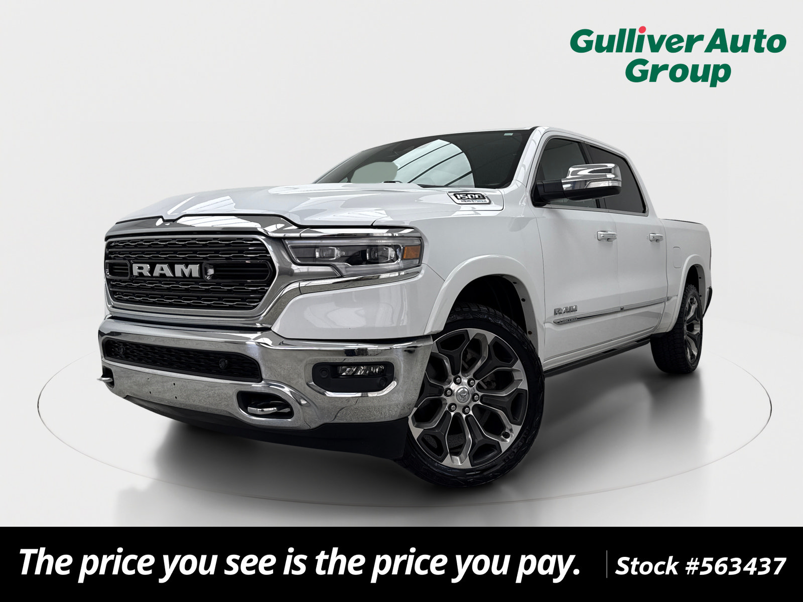 Used 2021 RAM 1500 Limited w/ Bed Utility Group AWD/4WD image 1