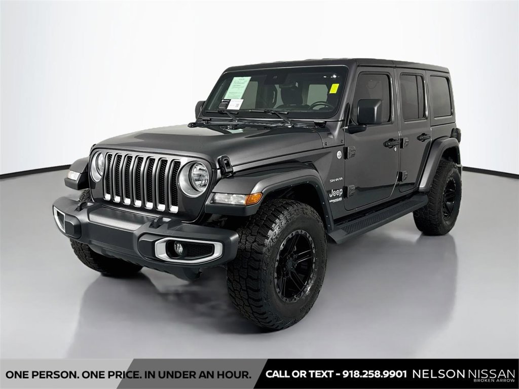 Used 2022 Jeep Wrangler Unlimited Sahara w/ Dual Top Group AWD/4WD image 1
