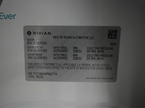 Used 2023 Rivian R1T Adventure image 29