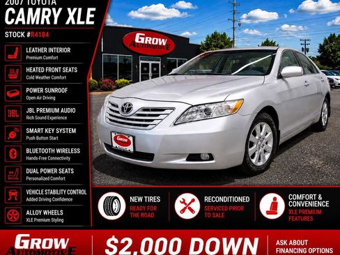 Used 2007 Toyota Camry XLE FWD image 2