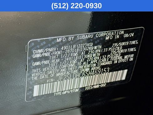 Certified 2025 Subaru Forester Sport w/ Popular Package #1 image 41