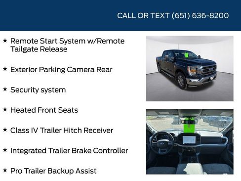 Used 2022 Ford F150 XLT w/ Equipment Group 302A High AWD/4WD image 25