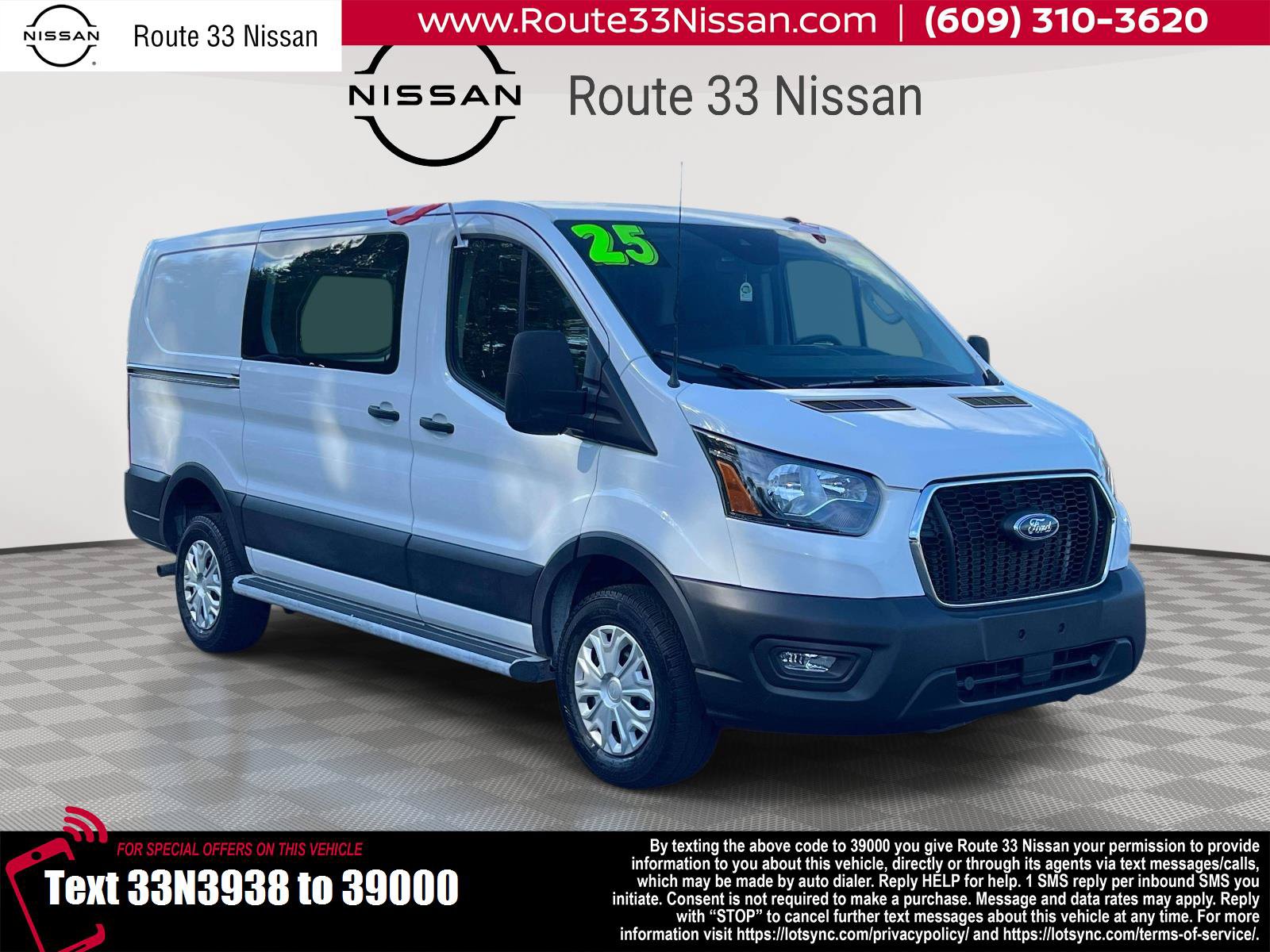 Used 2025 Ford Transit 250 Low Roof w/ Exterior Upgrade Package RWD image 1