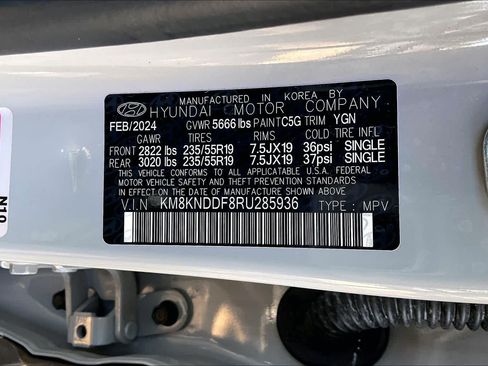 Certified 2024 Hyundai Ioniq 5 SEL AWD/4WD image 33