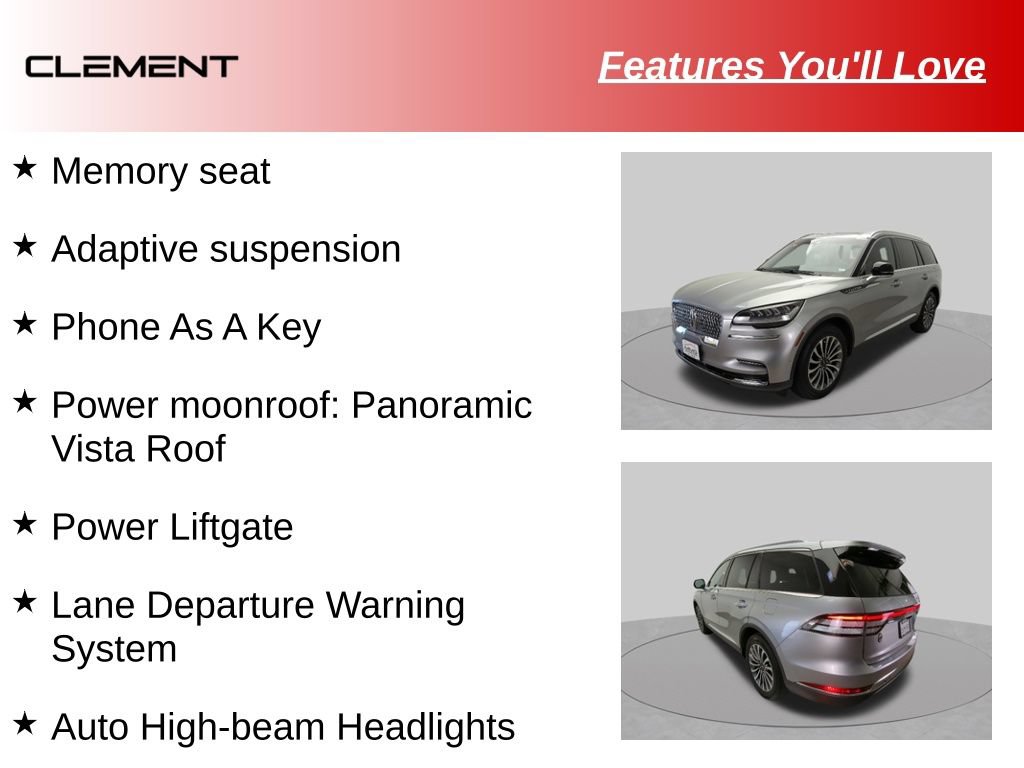 Used 2024 Lincoln Aviator Reserve w/ Equipment Group 201A AWD/4WD image 37